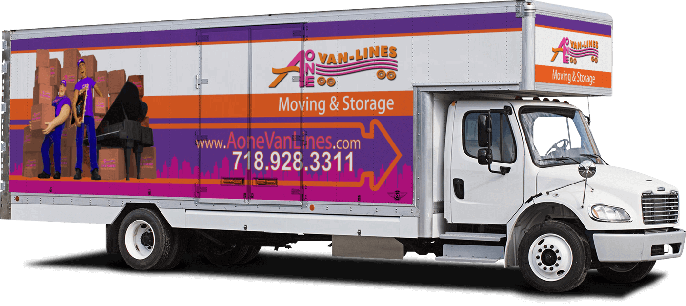 A-One Van Lines Moving Truck